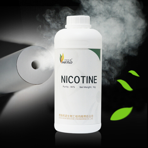 kleurloze nicotine grondstof productie