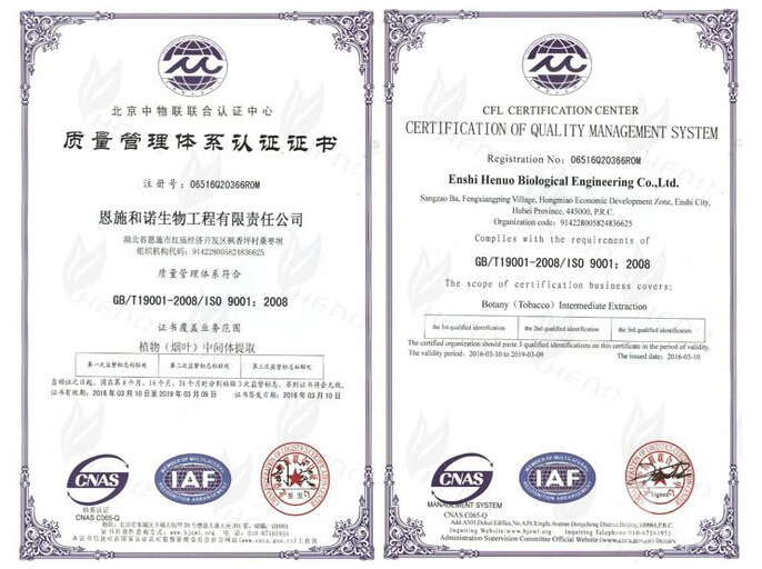 feliciteer ons bedrijf verkregen iso9001 kwaliteitsmanagementsysteem certificering