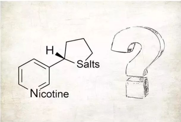 wat is het verschil tussen nicotinezout en nicotine?