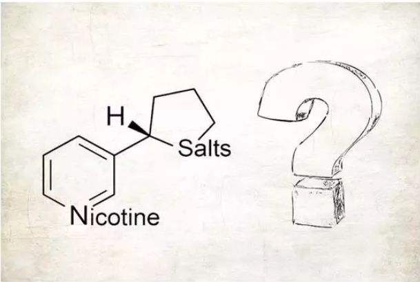 het verschil tussen nicotine en nicotinezout