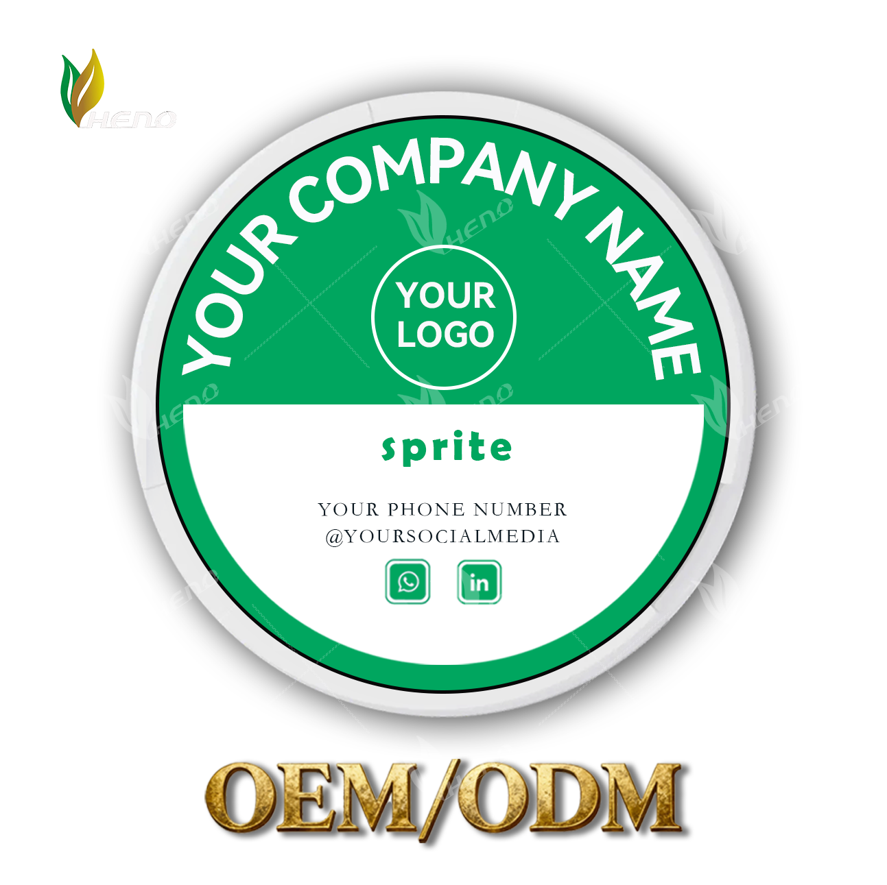 Sprite Nicotinezakjes